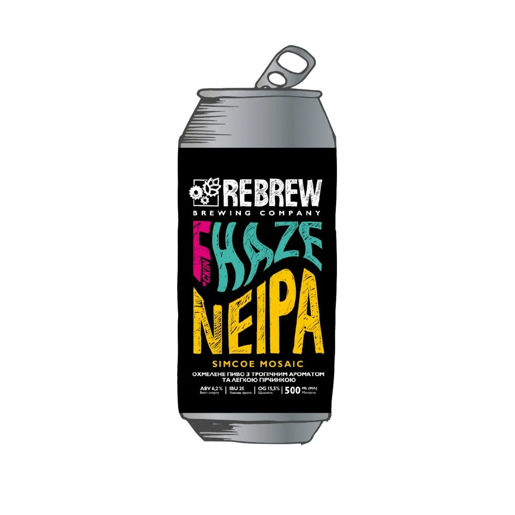 [100002084] F* Haze Simcoe, Mosaic NEIPA, 0.5 л