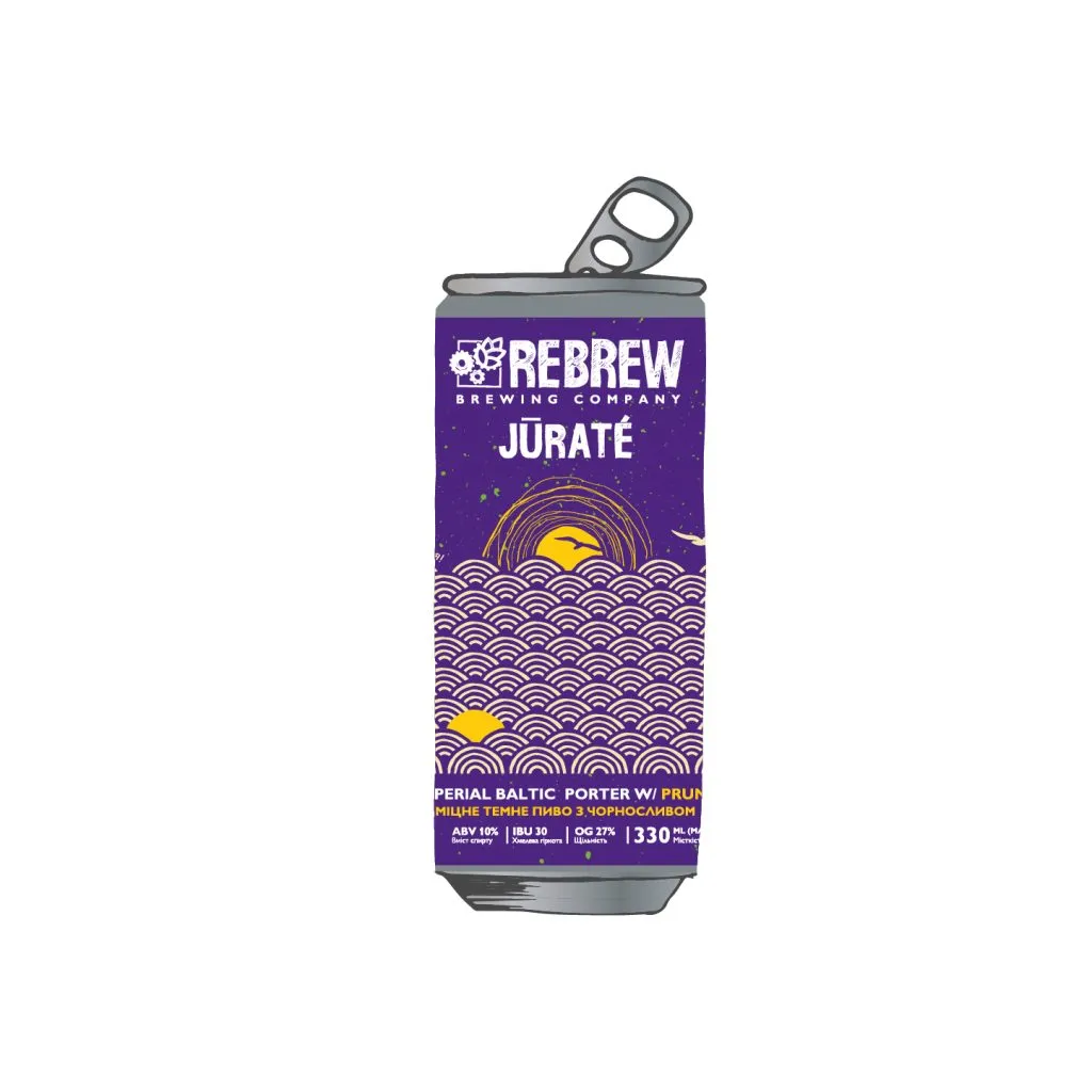 [100002090] Jūratė Prune Imperial Baltic Porter, 0.33л