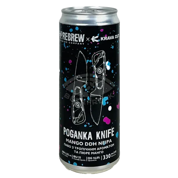 [100002094] Poganka Knife. Mango DDH NEIPA, 0.33л