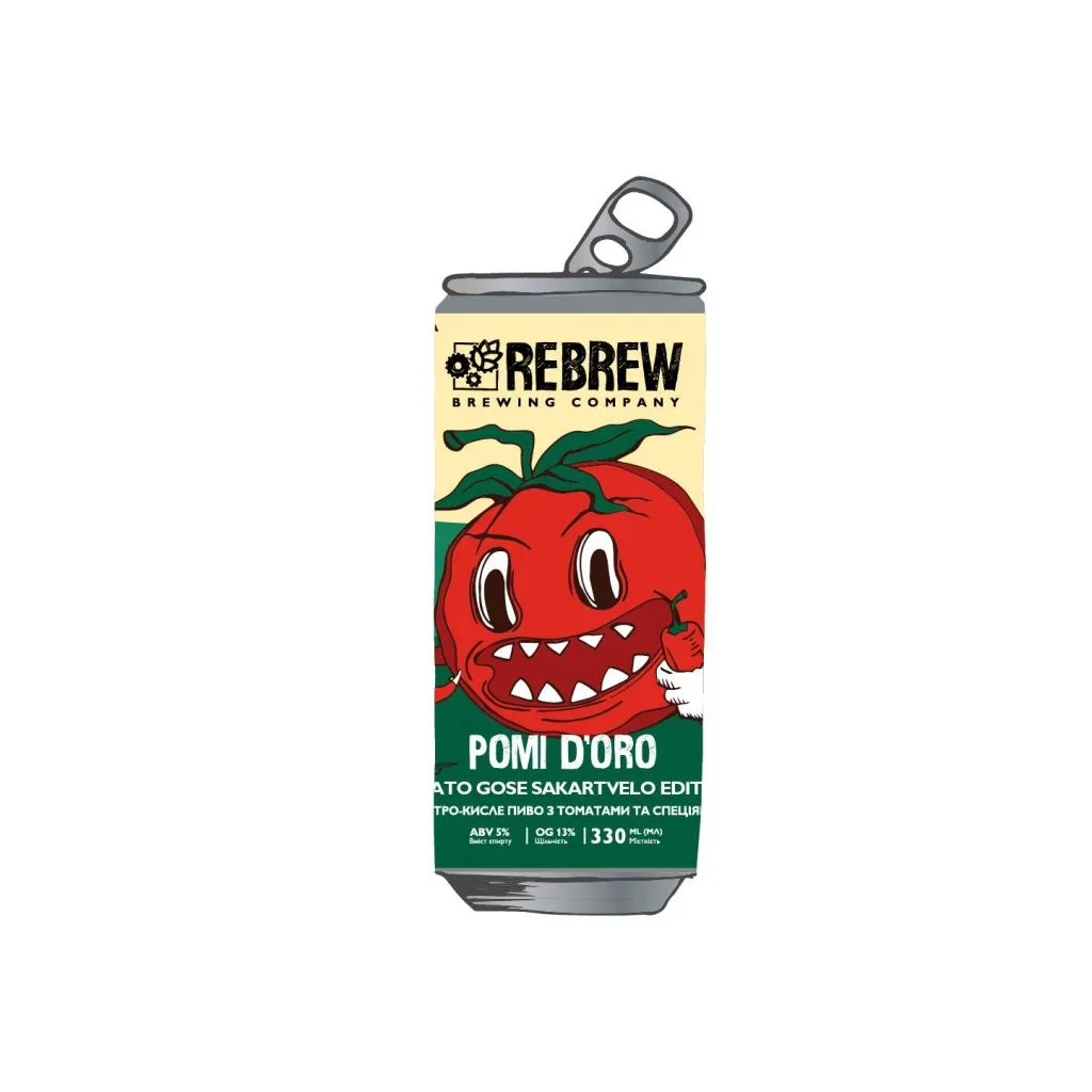 [100002097] Pomi D'Oro Sakartvelo Edition Tomato Gose, 0.33л
