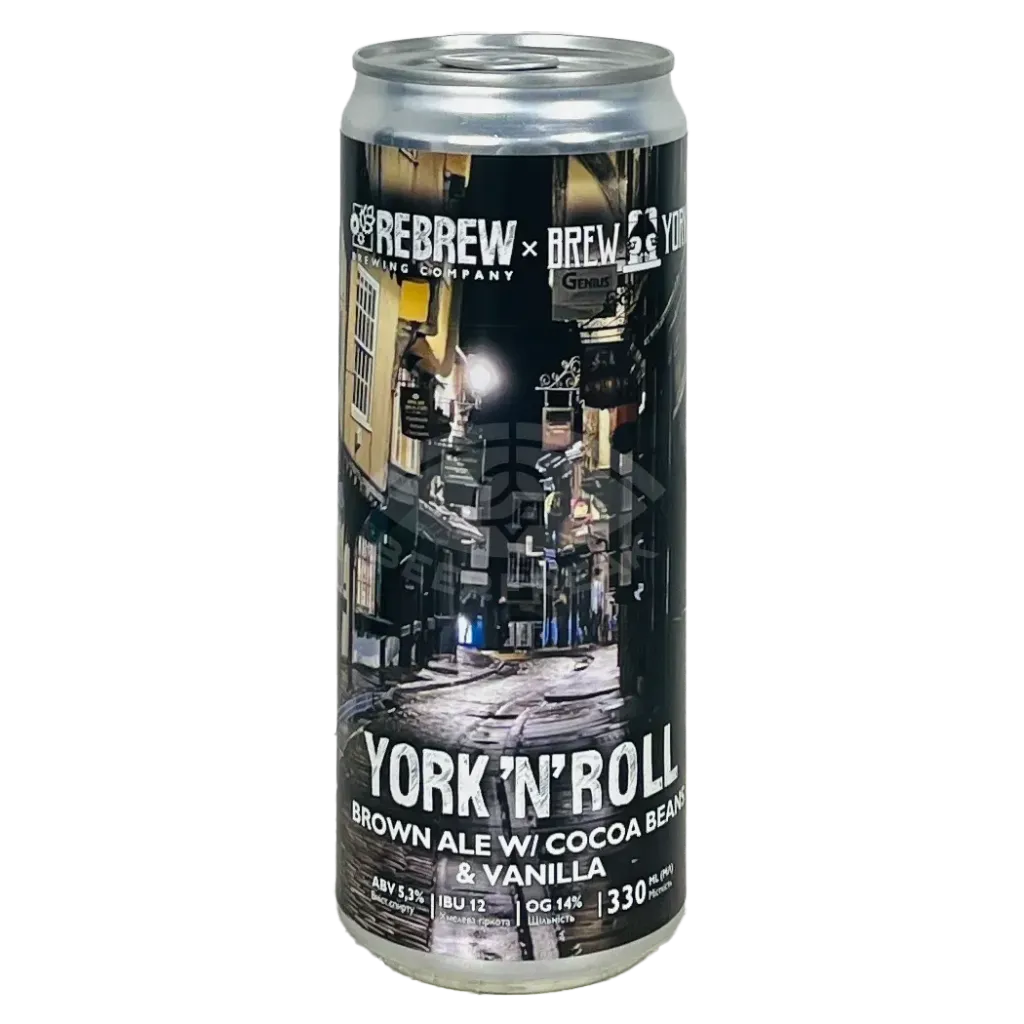 [100002105] York n Roll Brown Ale, 0.33л