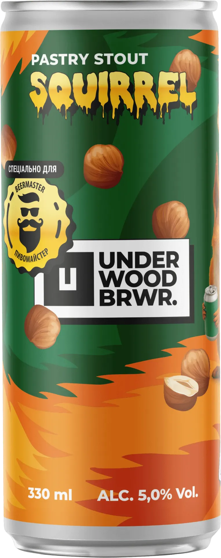 [100002138] Squirrel Pastry Stout, 0.33л