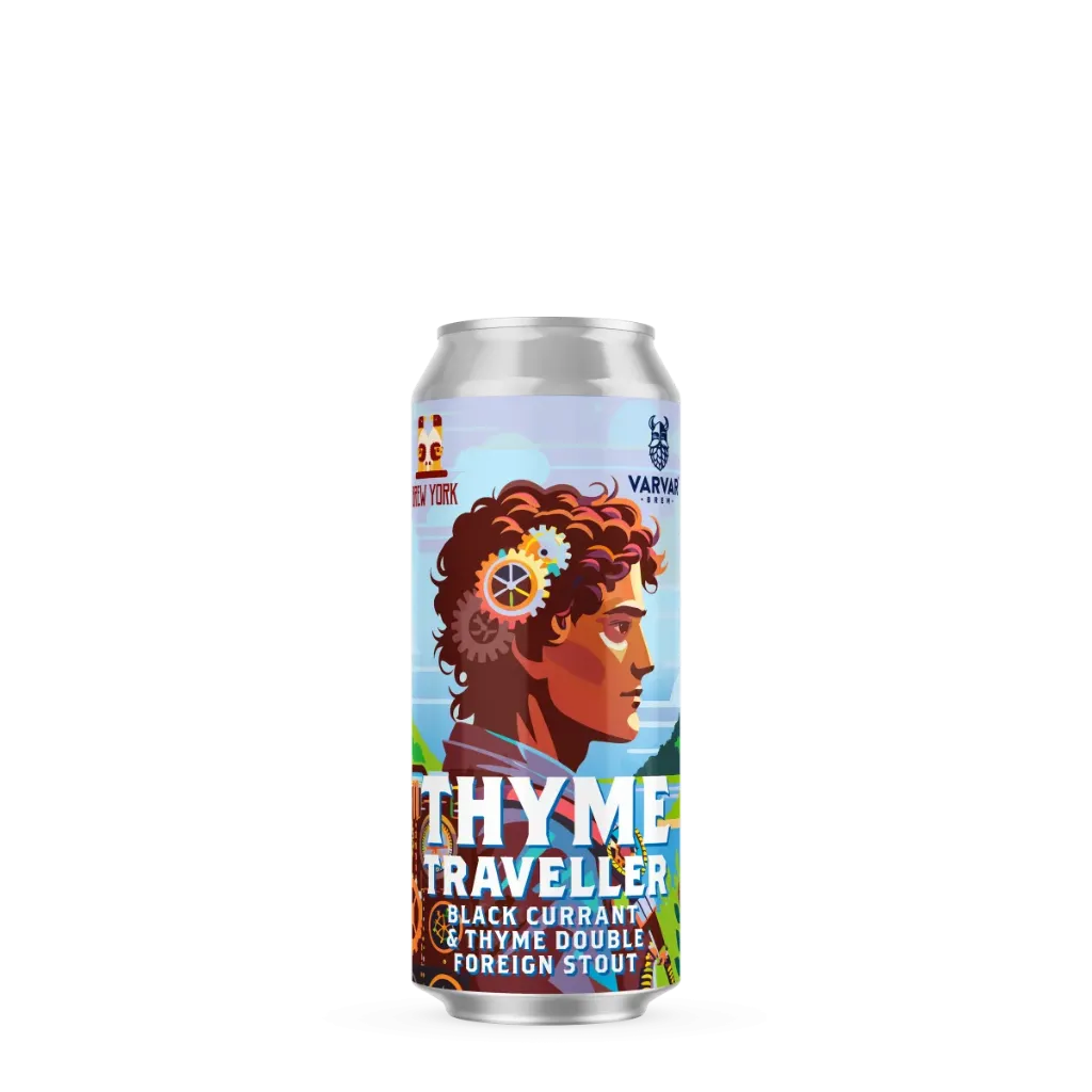 [100002170] Varvar x Brew York Thyme Traveller Imperial Stout, 0.33л