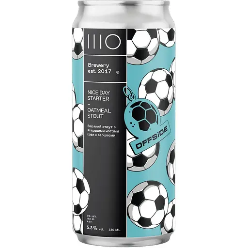 [100002214] Nice Day Starter Oatmeal Stout, 0.33л