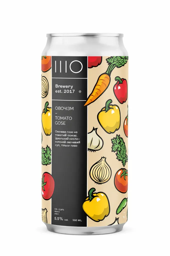 [100002230] Овочізм Tomato Gose, 0.33л