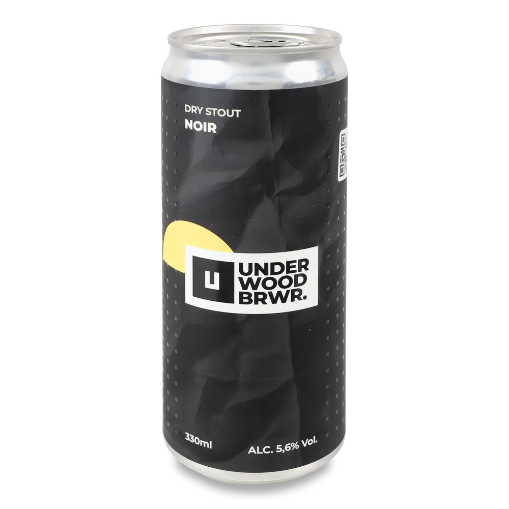 Underwood Noir Stout, 0.33л